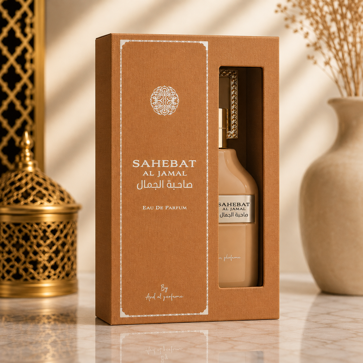 Boîte SAHEBAT Al Jamal Eau de Parfum originale