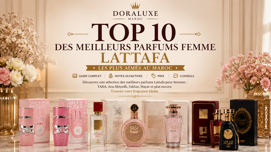 Top 10 des meilleurs parfums femme Lattafa au Maroc en 2026 – YARA, Ana Abiyedh, Fakhar et Mayar