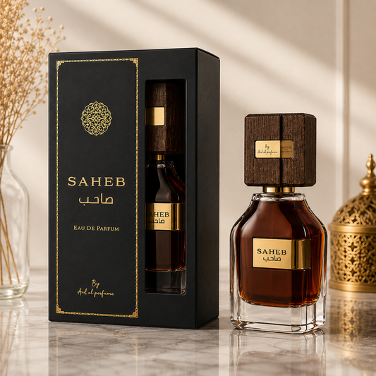 SAHEB Eau de Parfum 70ml avec boîte et flacon original